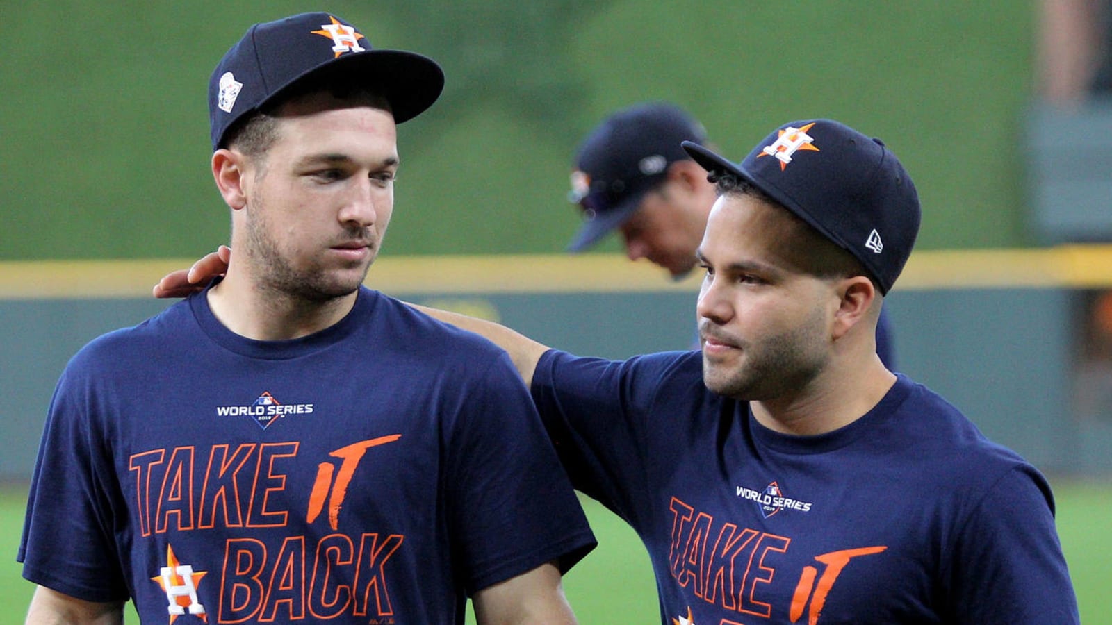 Watch: Jose Altuve, Alex Bregman hit by pitches in scrimmage vs. Royals