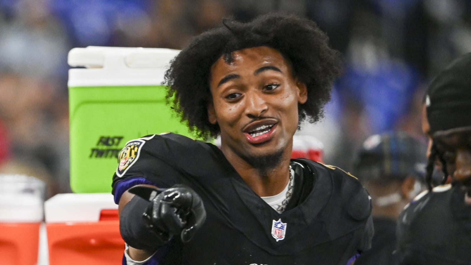 Watch: Ravens strike early with Nate Wiggins pick-six