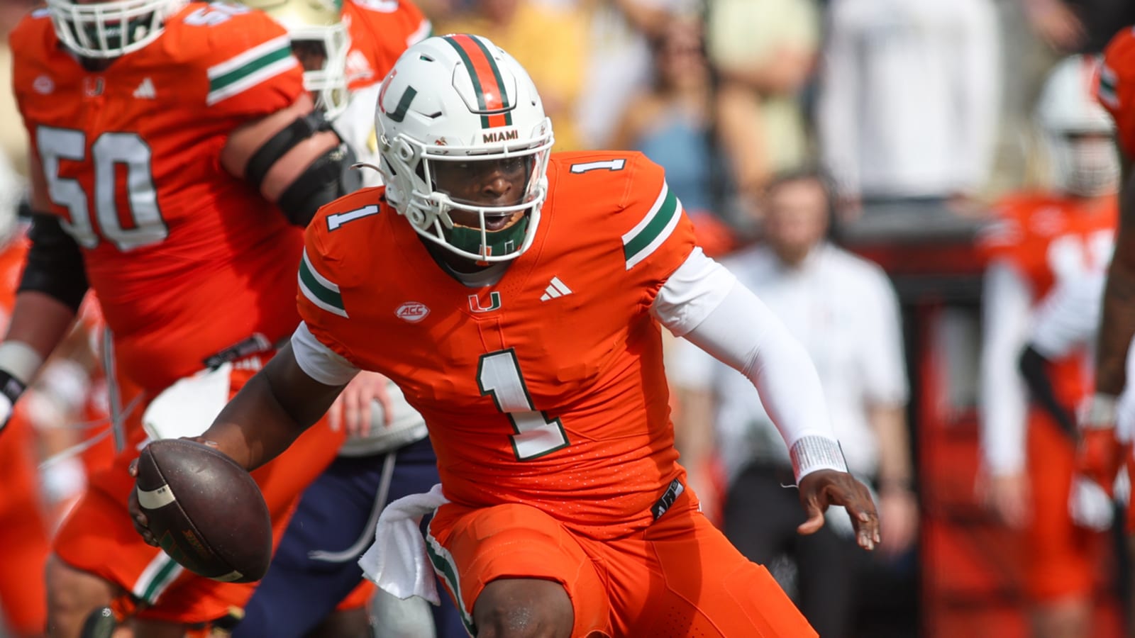 Miami suffers first loss of season after turnover ends rally