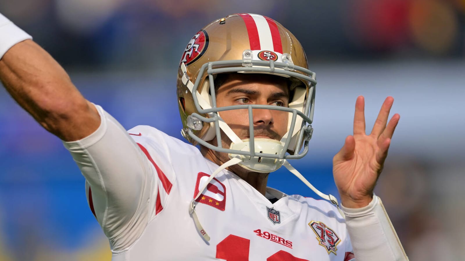 QB coach Brian Griese hasn't communicated with Jimmy Garoppolo?