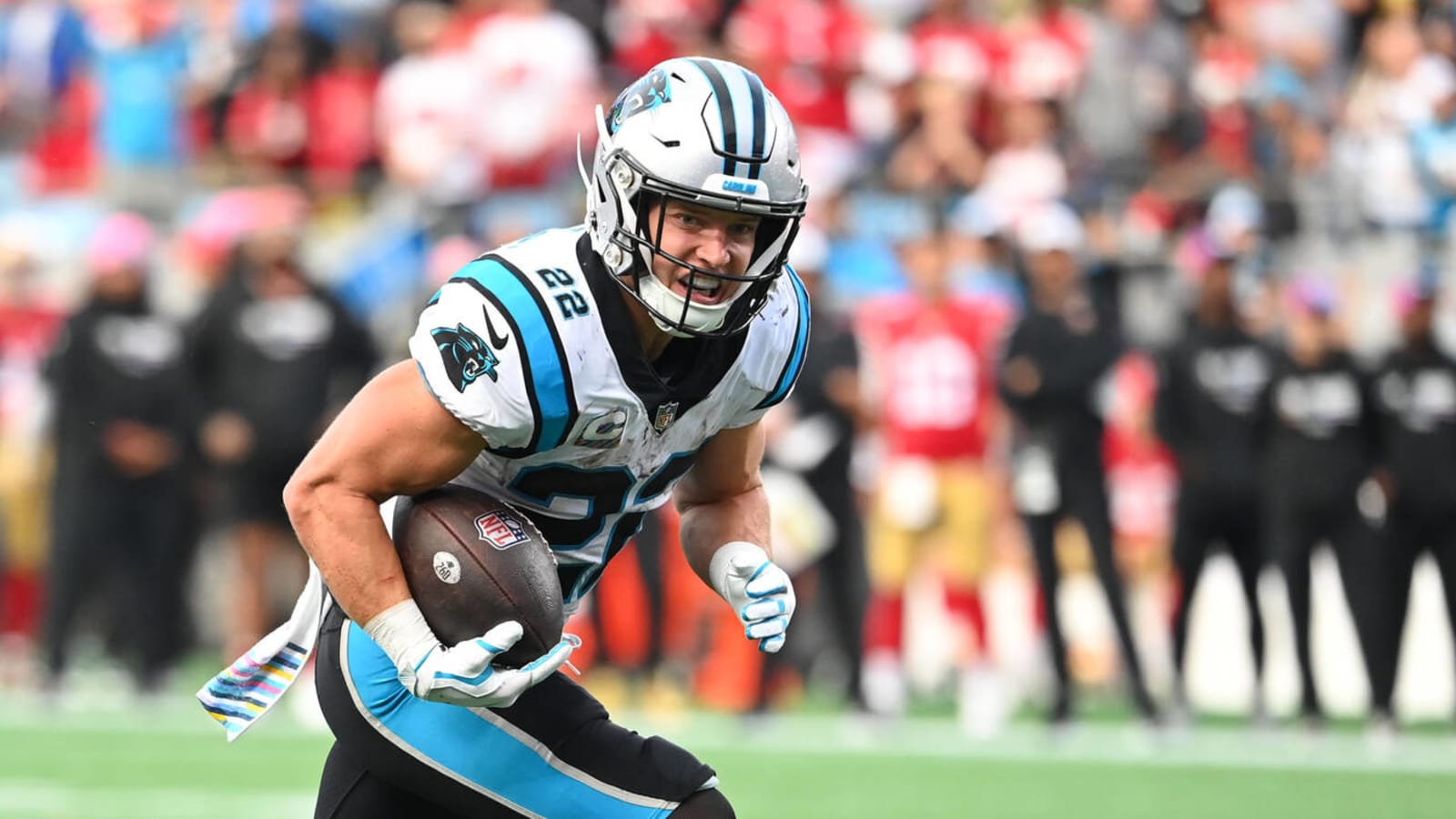 Should Broncos look to trade for Panthers' Christian McCaffrey?