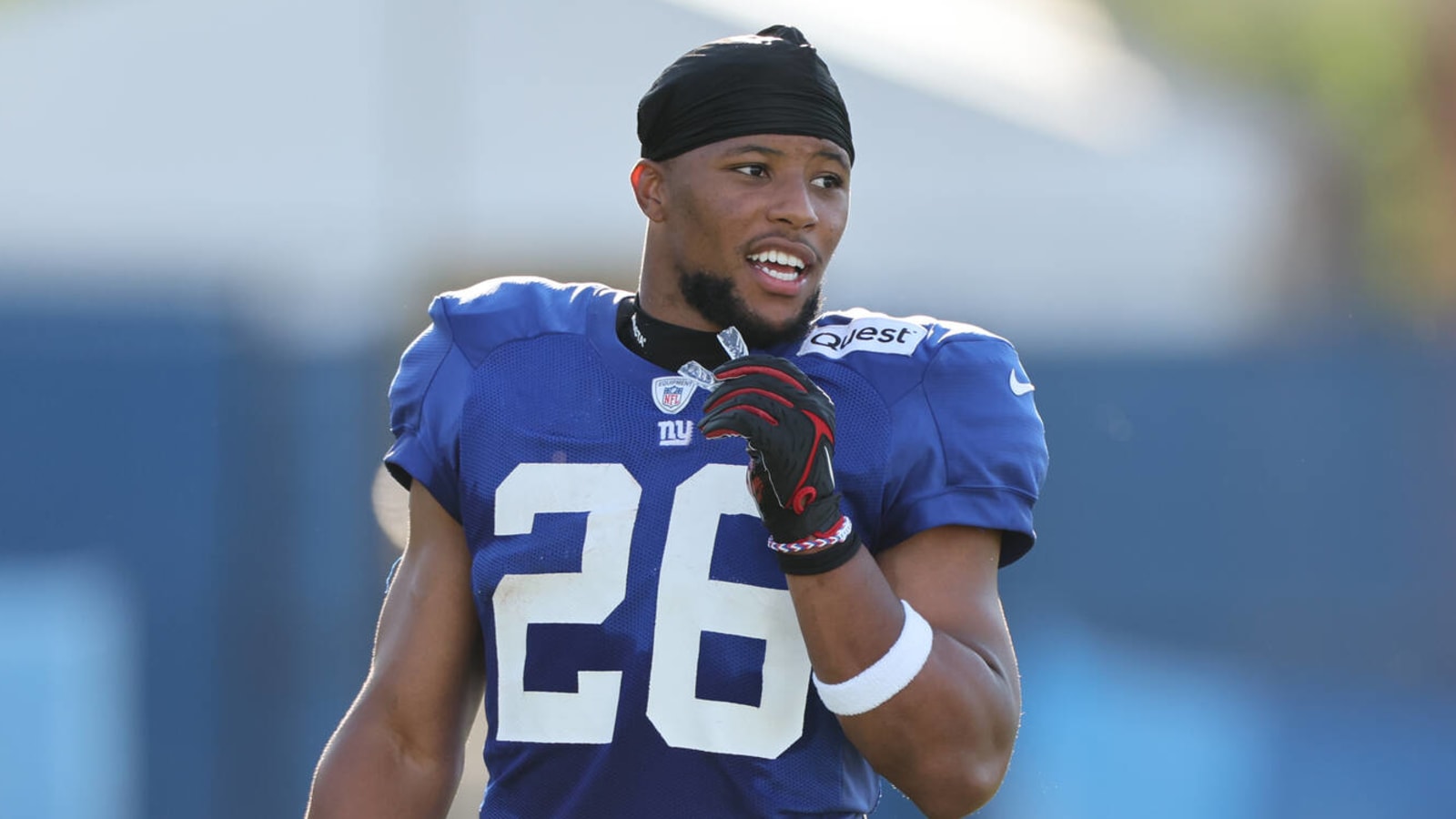 How Saquon Barkley has responded to contract disappointment