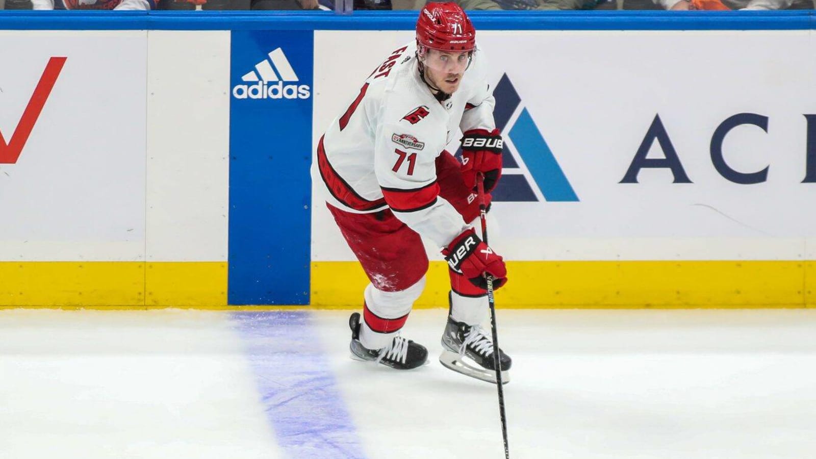 Hurricanes’ Jesper Fast will not play Game 1 vs. Islanders, out with lower-body injury