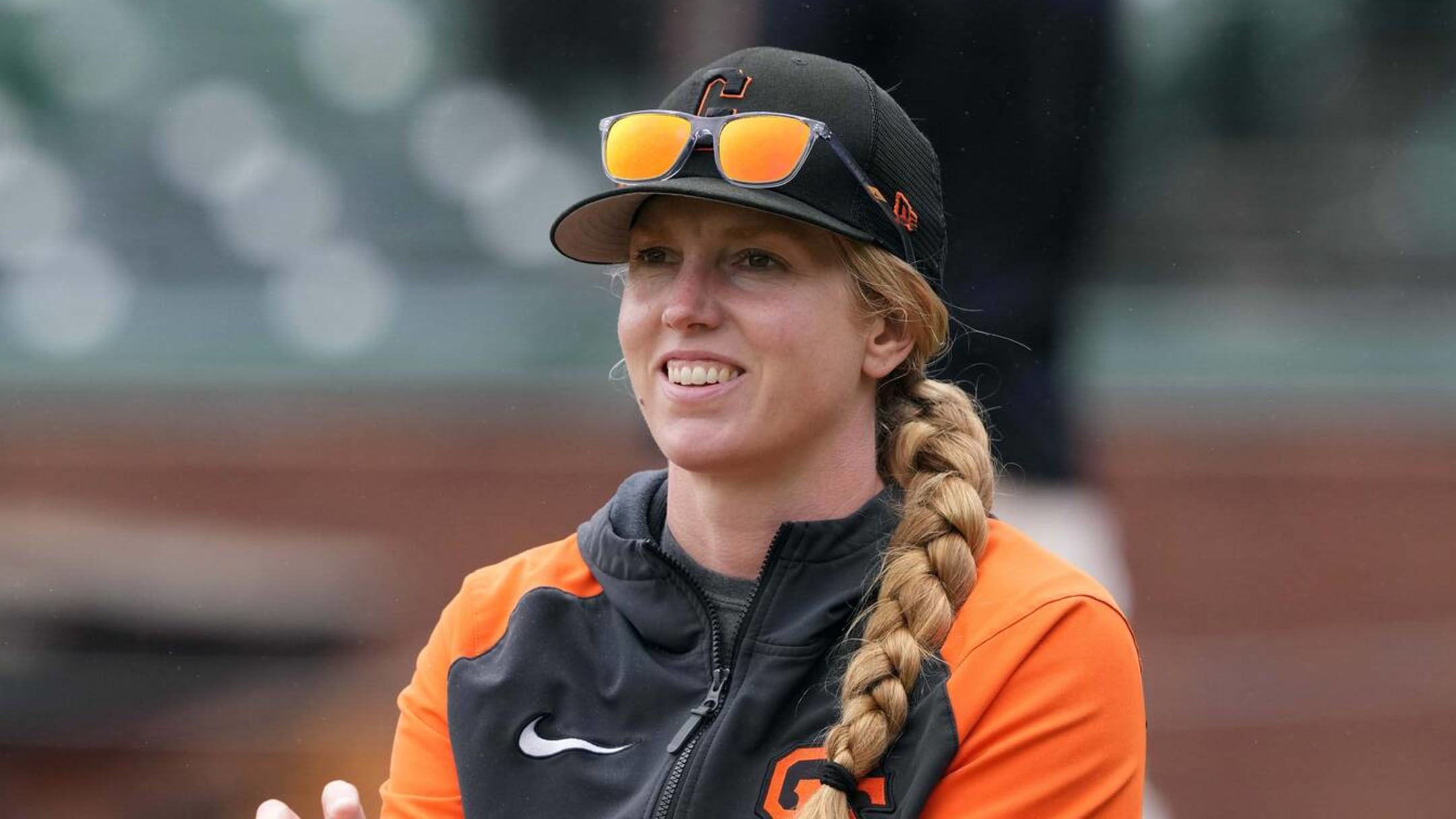 Giants interview Alyssa Nakken: Assistant believed to be first