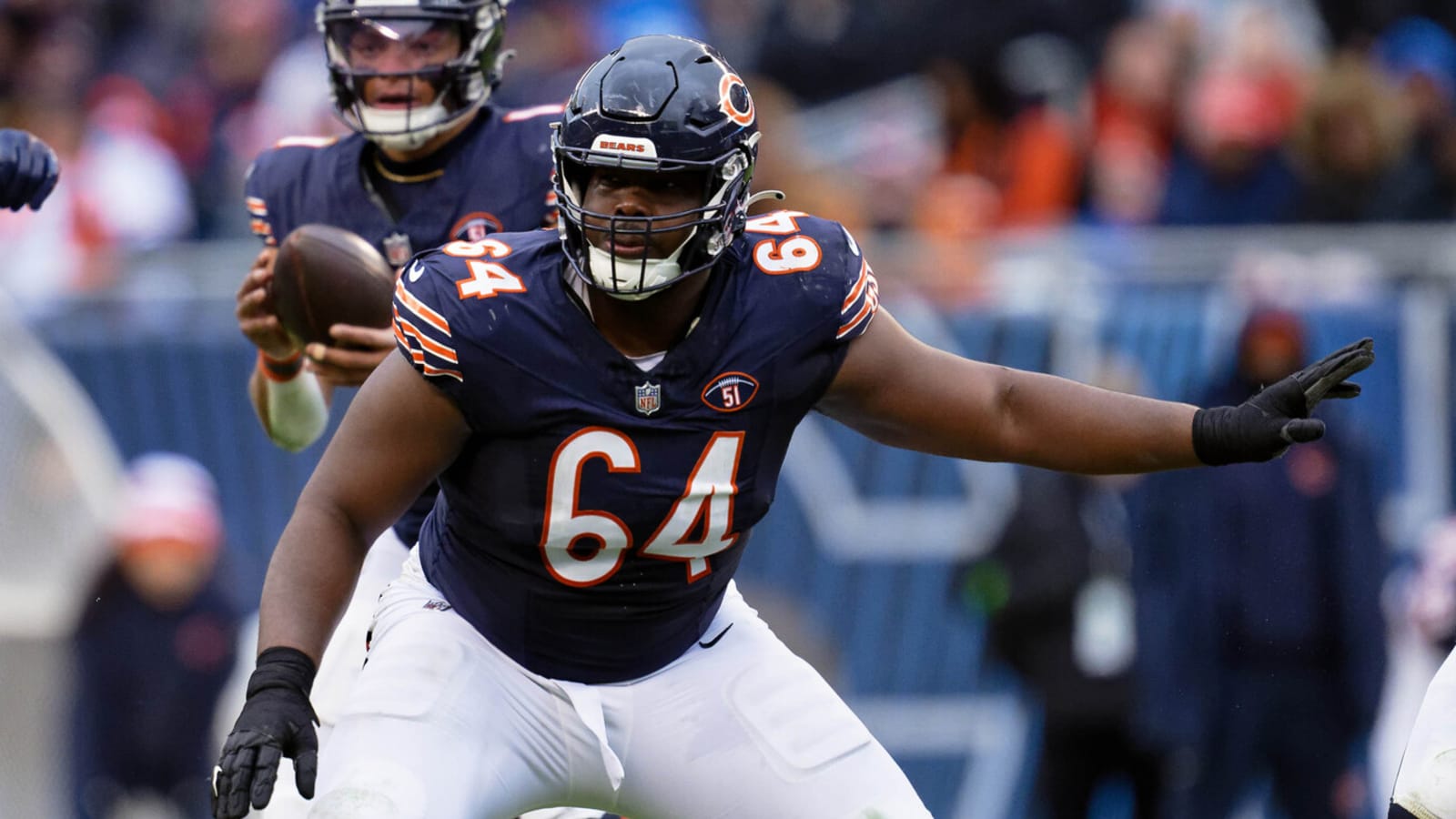 Bears' Nate Davis learns his fate after missing practice