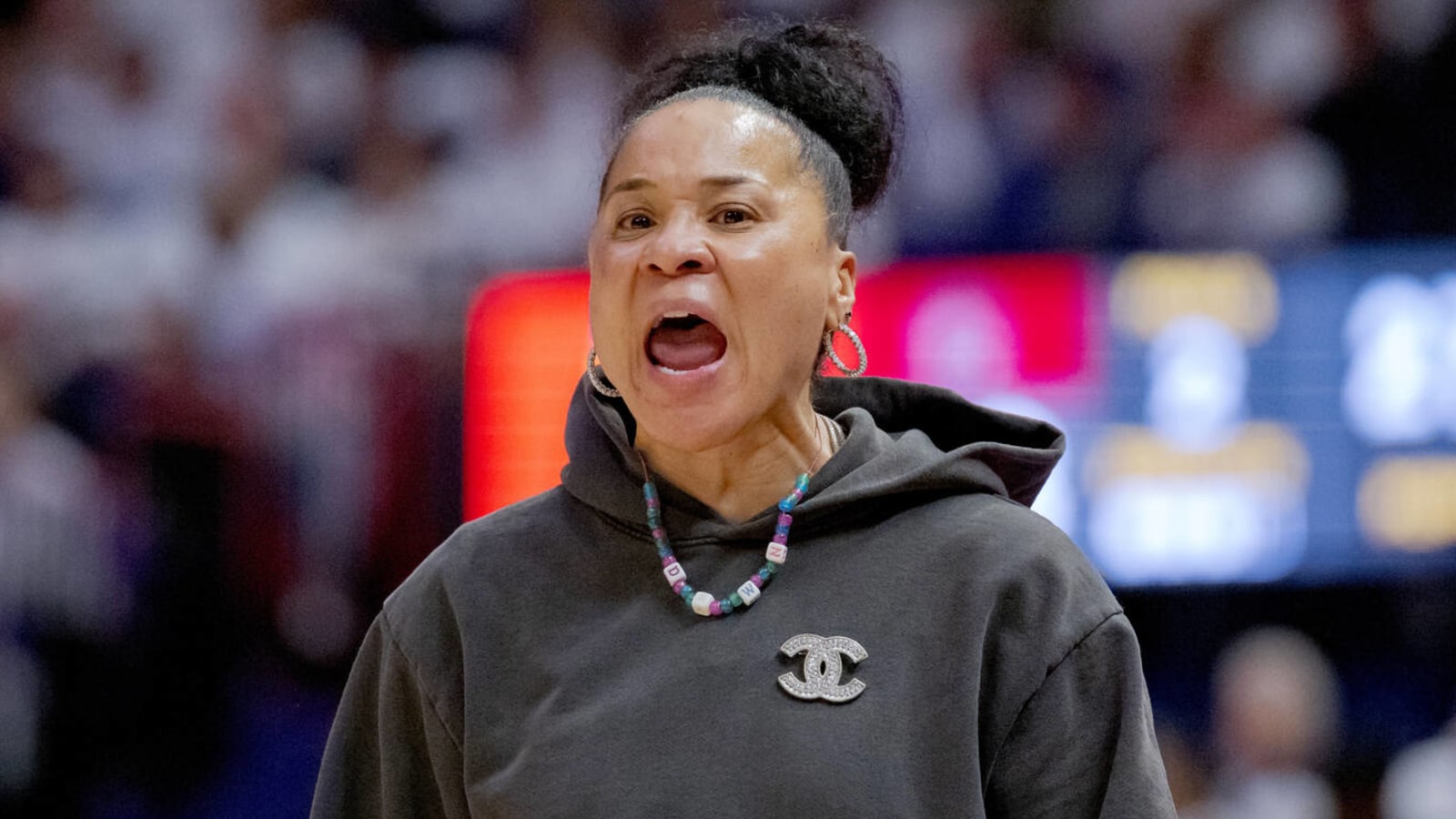 Dawn Staley cracks joke after comeback win vs. LSU