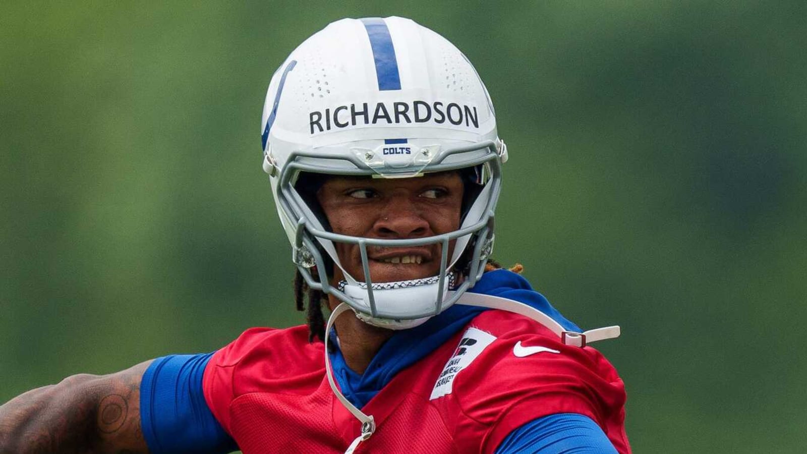Colts' Anthony Richardson discusses improving after rough rookie season