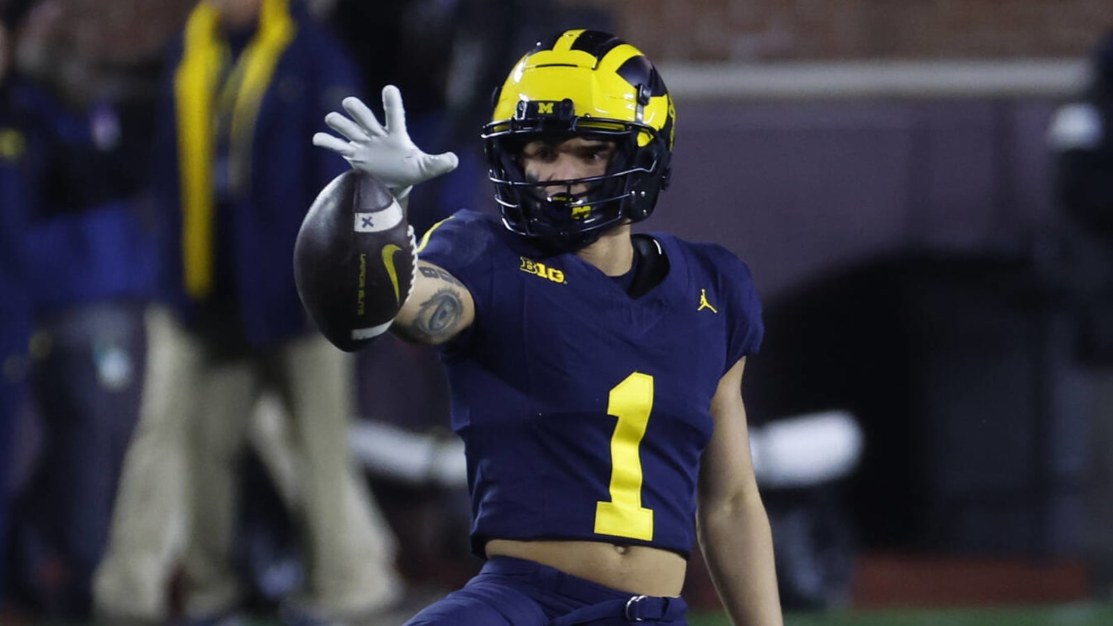 Watch: Michigan credited with controversial TD against Ohio State