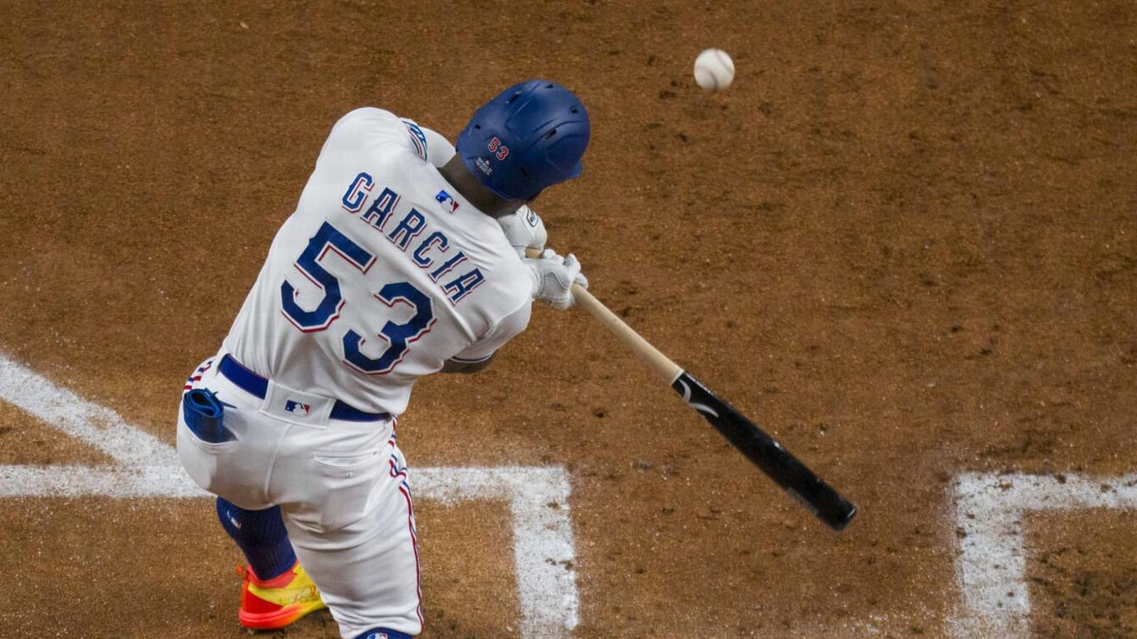 Watch: Adolis Garcia ties MLB record, helps Rangers take early lead in WS Game 1