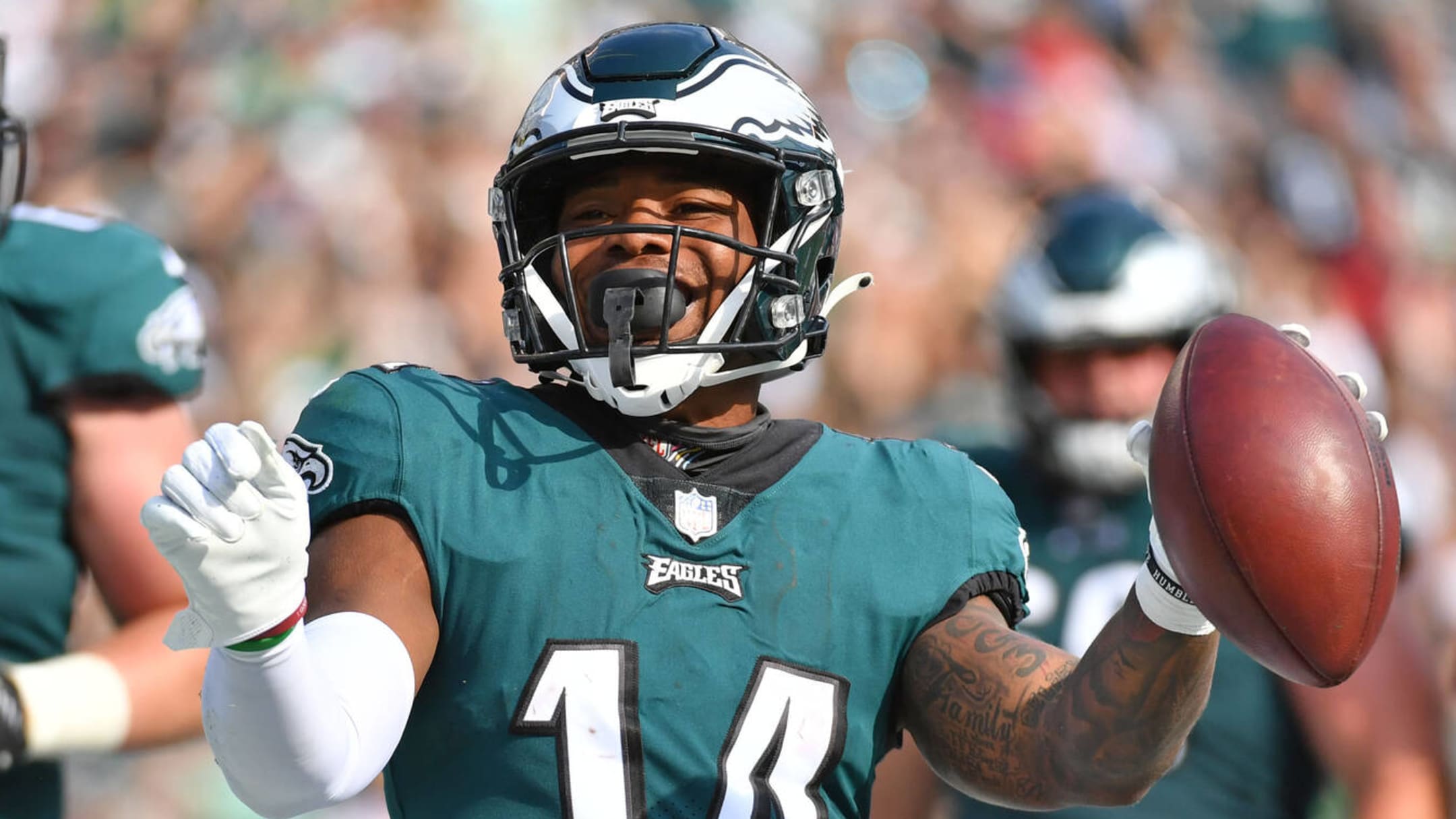 Kenneth Gainwell first-TD bettors react to Eagles RB being ruled