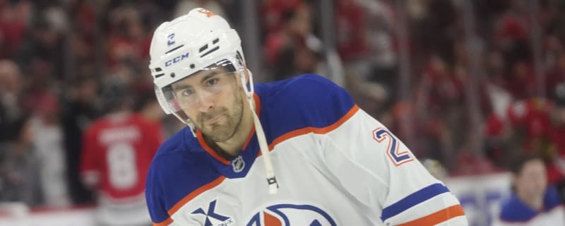 Oilers defenceman Evan Bouchard has shocking rank for turnovers in NHL