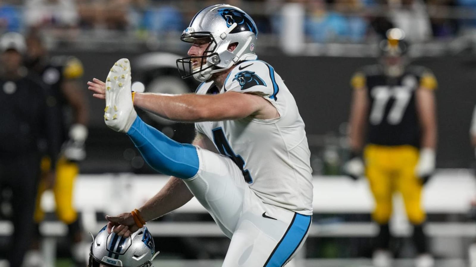 Panthers cut kicker Joey Slye, six others