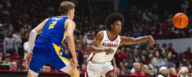 Holloway explodes as No. 5 Alabama rolls over South Dakota State