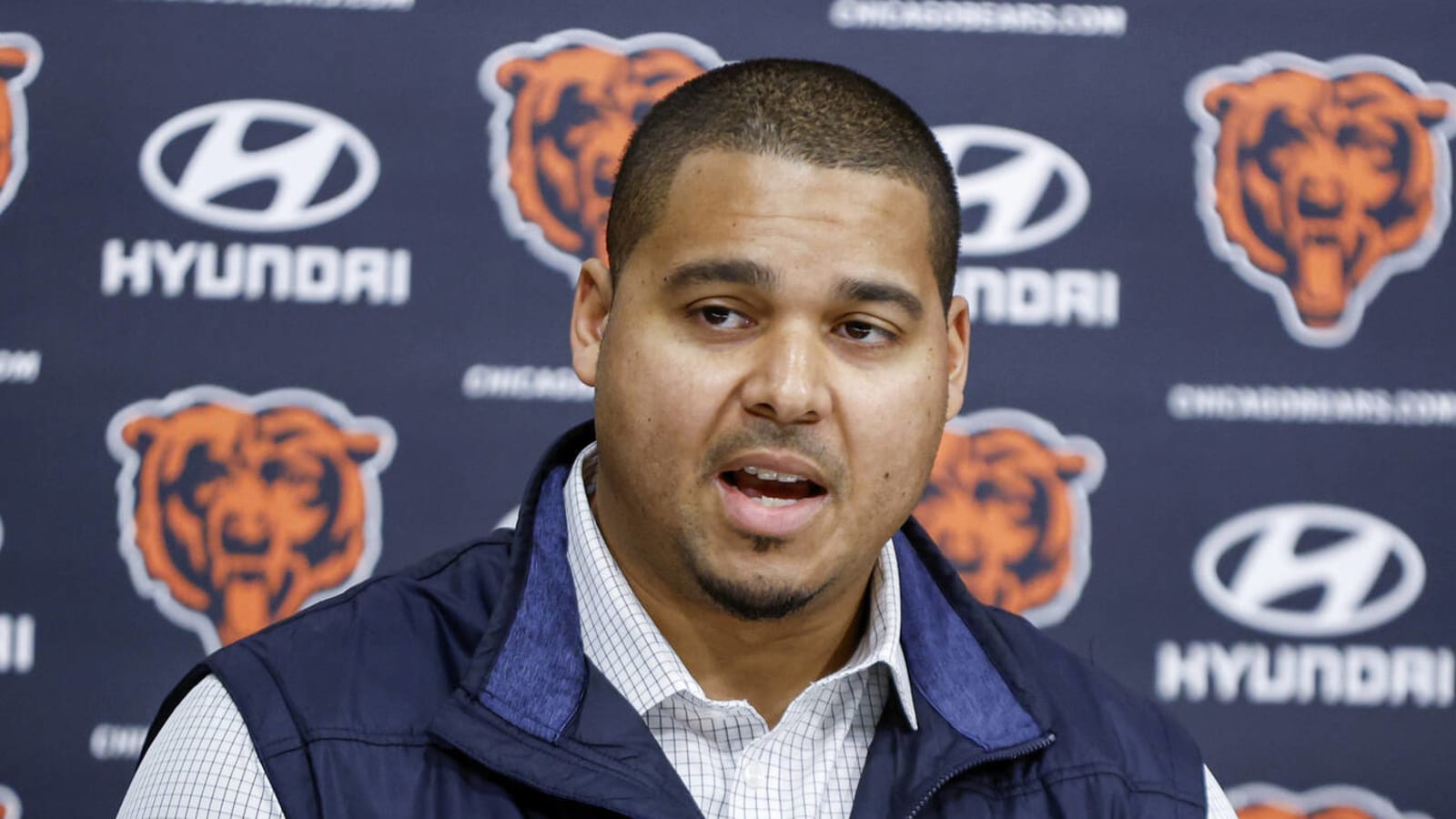 Ryan Poles exploring options to bolster Bears' pass rush