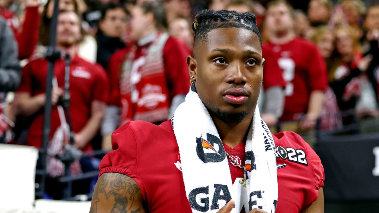 Alabama WR Jameson Williams suffered torn ACL