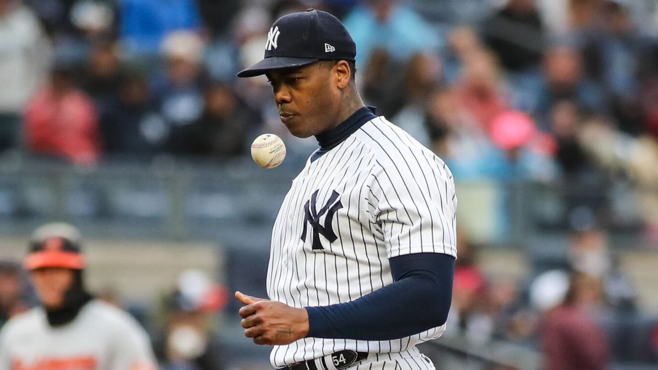 Get to know Aroldis Chapman 🇨🇺🦾 Bro has been dominating the MLB sin, Aroldis  Chapman