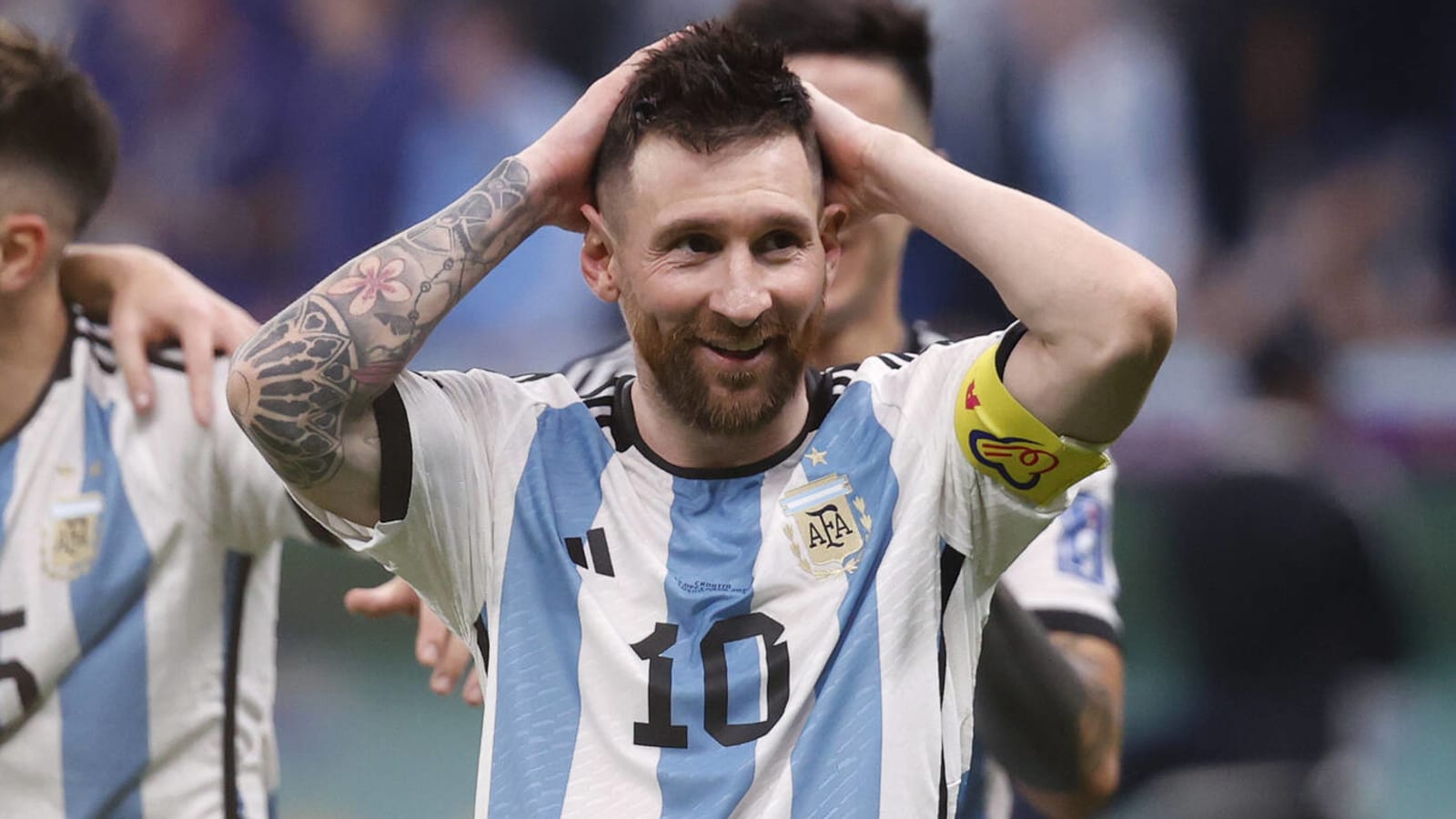 Watch: Lionel Messi brought to tears in interview