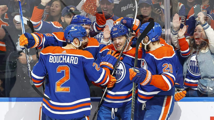 Oilers become fourth team to make conference finals after being 10 points out of playoffs