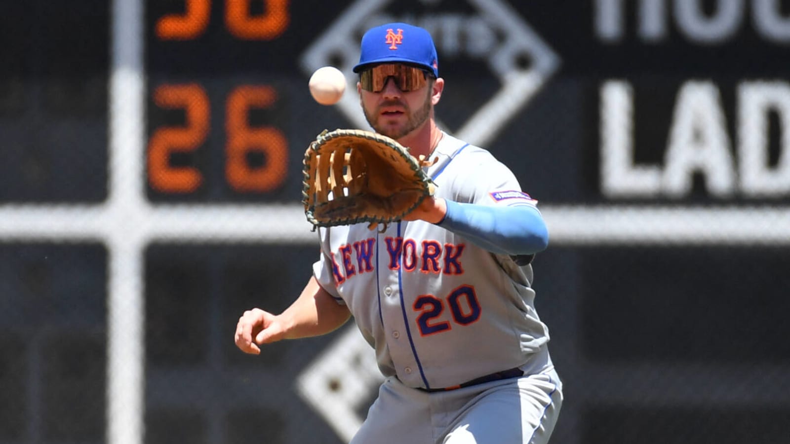 Pete Alonso addresses Brewers trade report