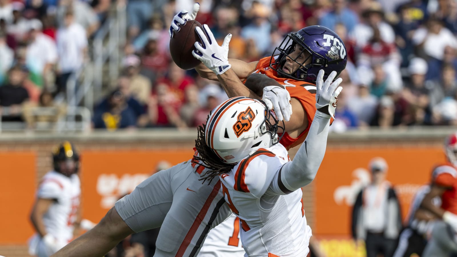 Watch: TCU WR Jack Bech ends Senior Bowl with unbelievable TD