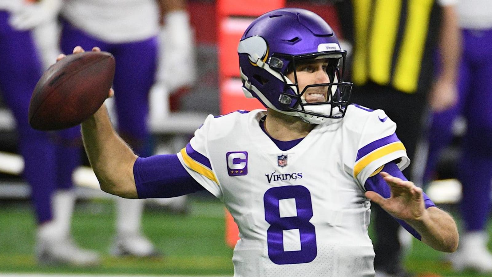 Mike Zimmer on Cousins' future: 'Kirk's our guy'