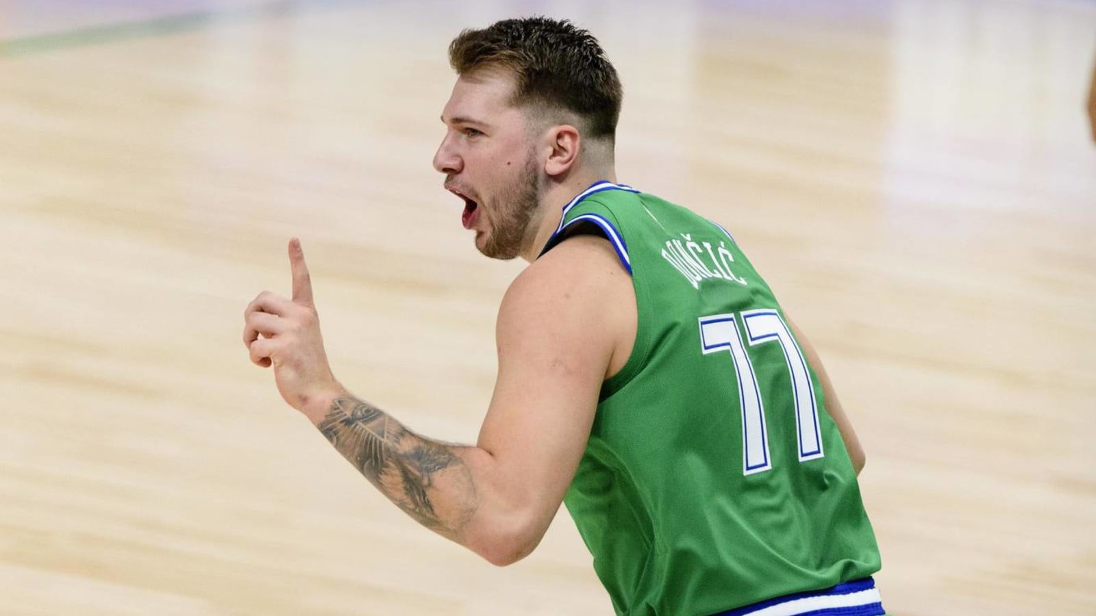 Luka Doncic gets technical for yelling 'and-1' after basket
