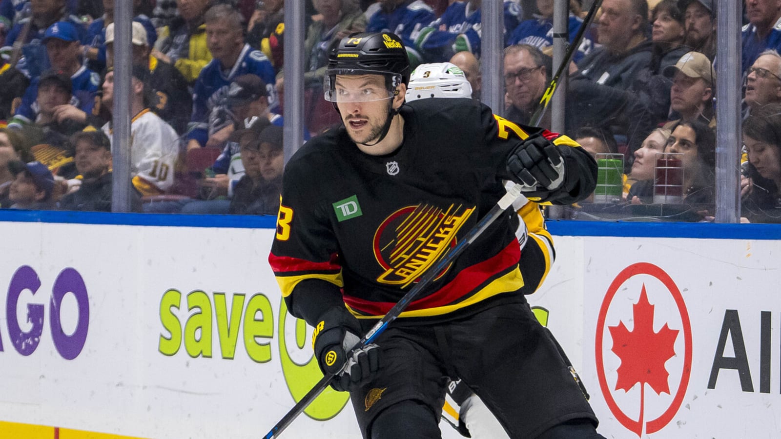 Vancouver Canucks Vincent Desharnais Sends a Strong Message to Tanner Jeannot After Dirty Hit on Brock Boeser