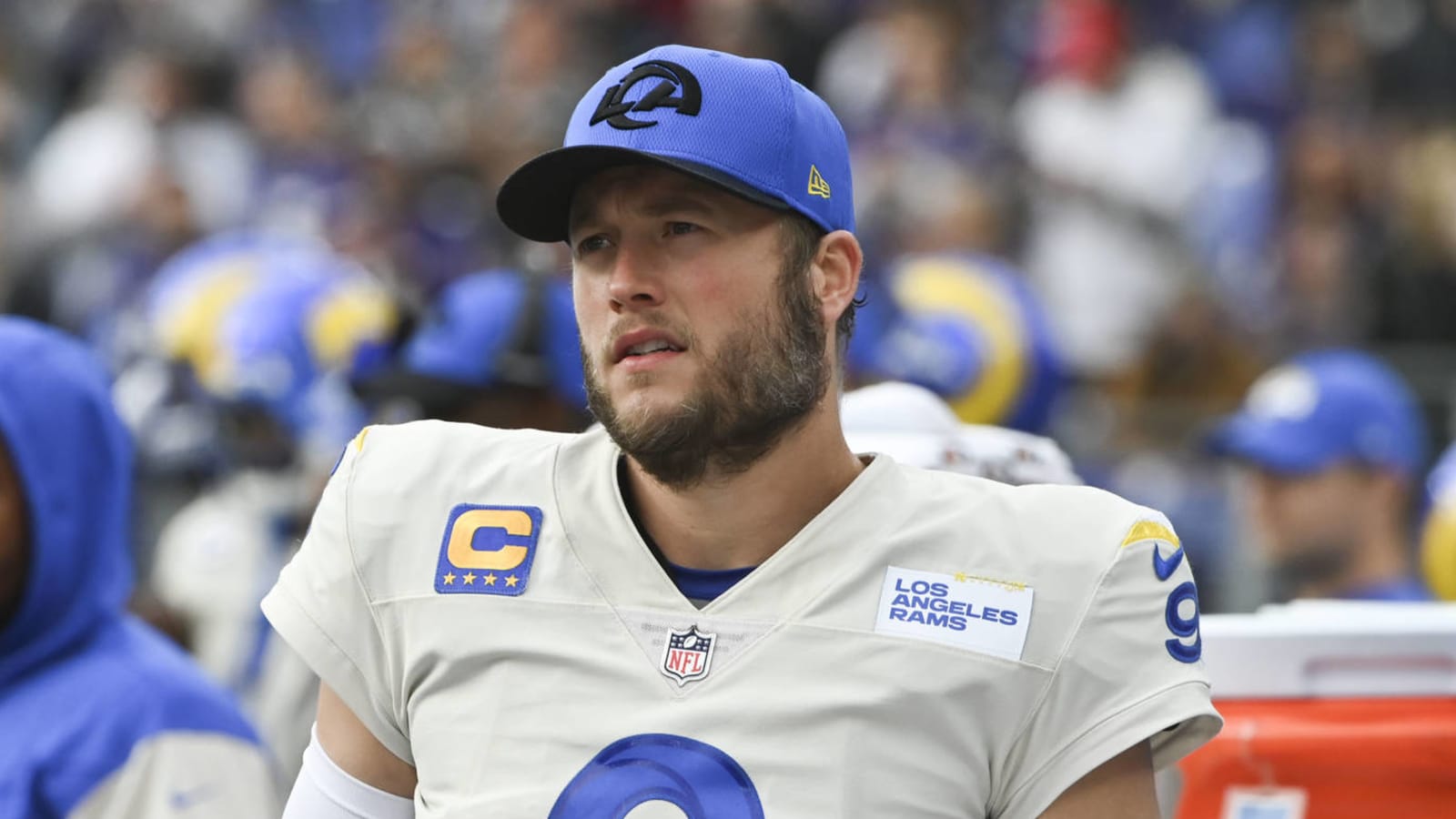 Matthew Stafford on Aaron Rodgers: 'I'll keep my toes to myself'