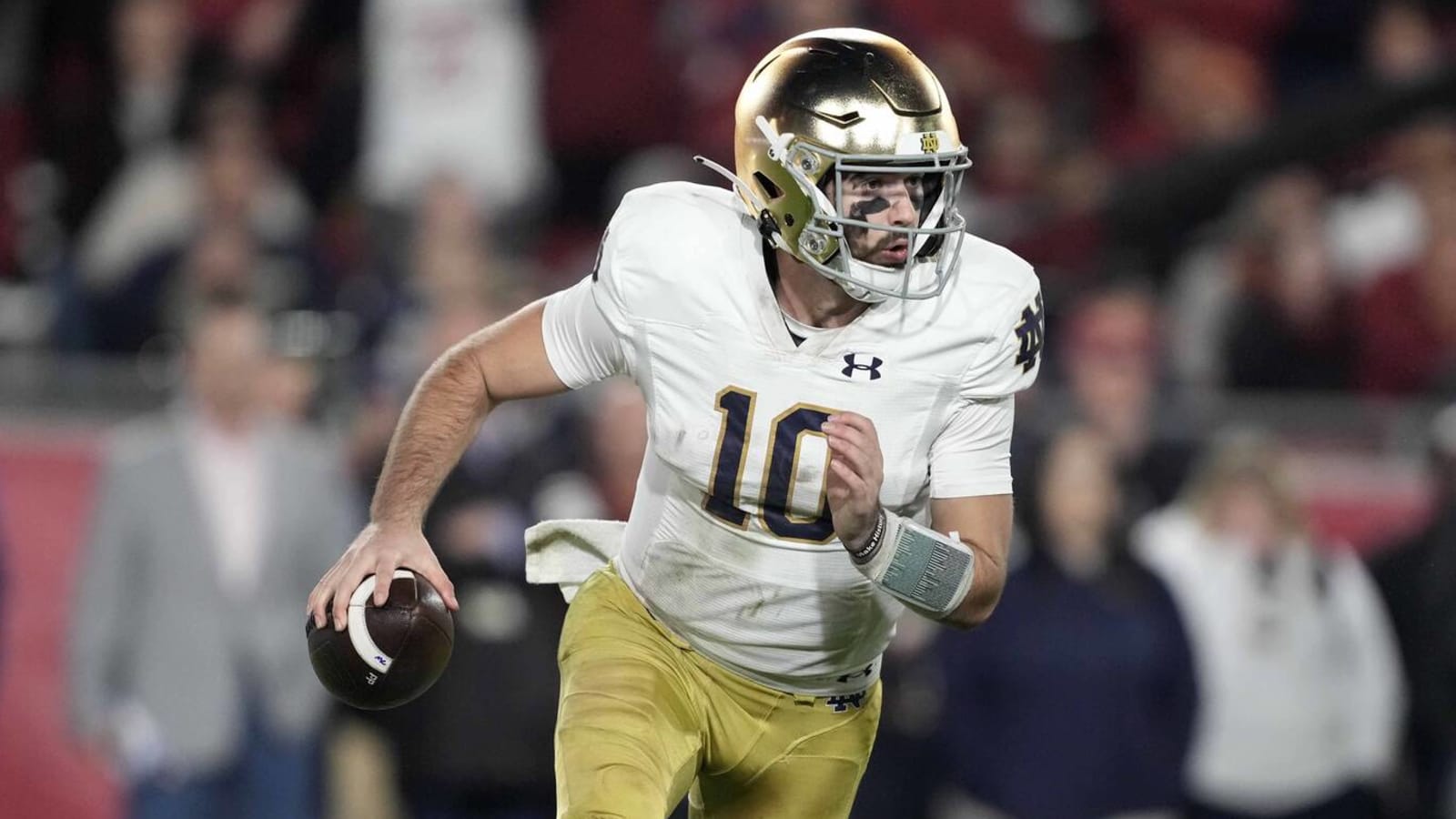 Former Notre Dame QB Drew Pyne kind of returning to South Bend