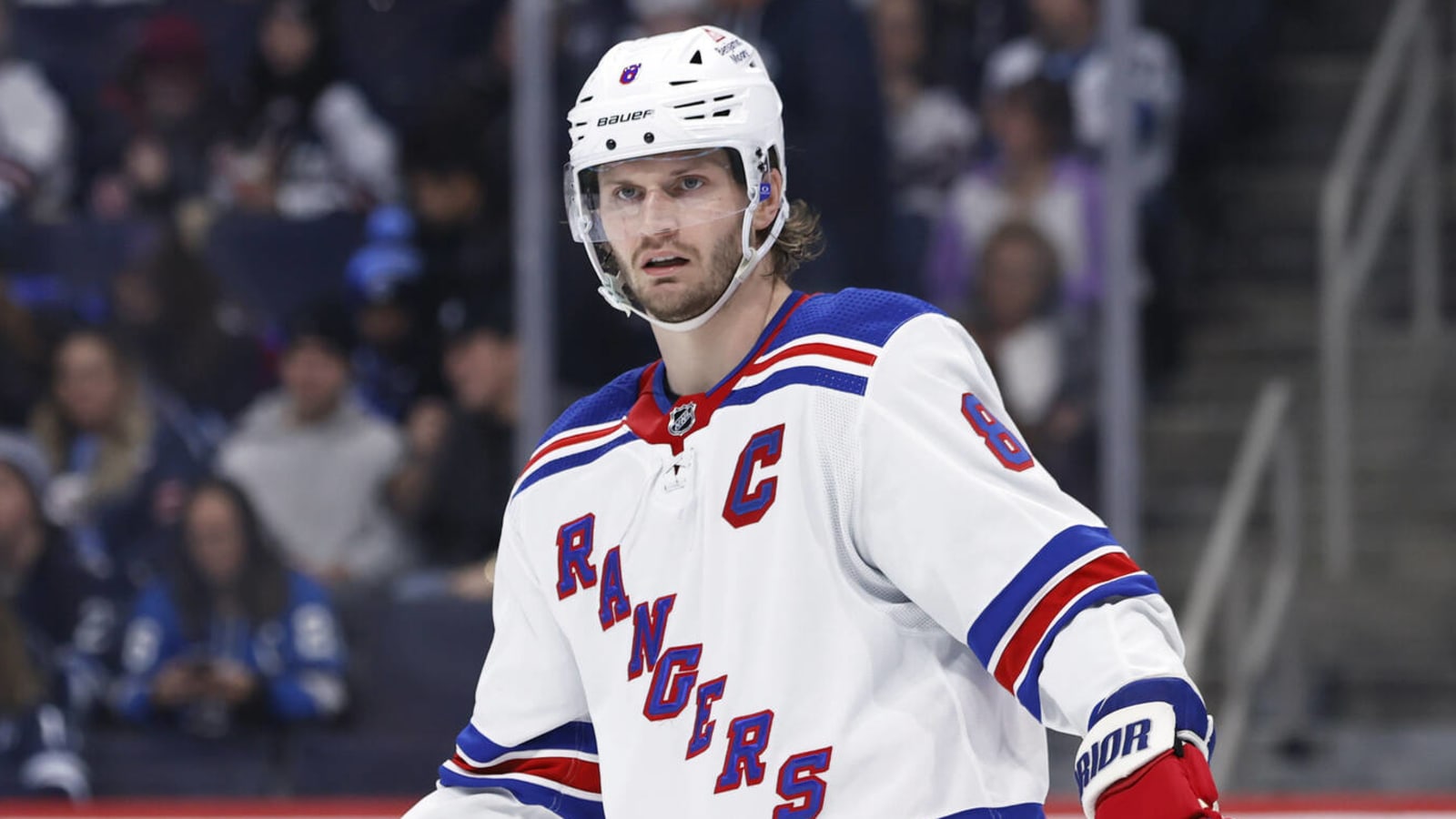 Did Rangers' Jacob Trouba deserve a bigger punishment for stick-swinging incident?