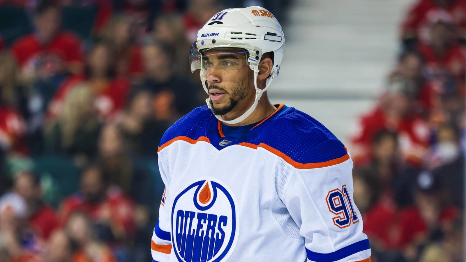 Oilers' Evander Kane makes return two months after injury