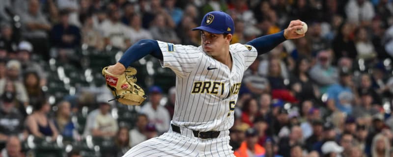 Brewers lose standout rookie starter to elbow injury