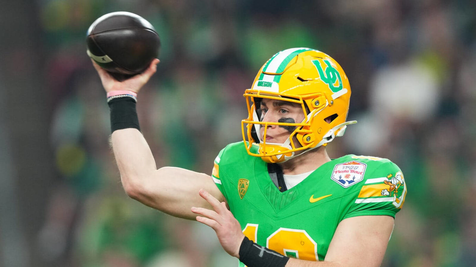 CFB's passing TD leader falls to second round in latest mock draft