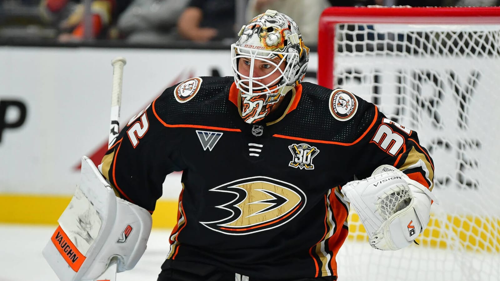 Ducks call up goaltending help with John Gibson injured