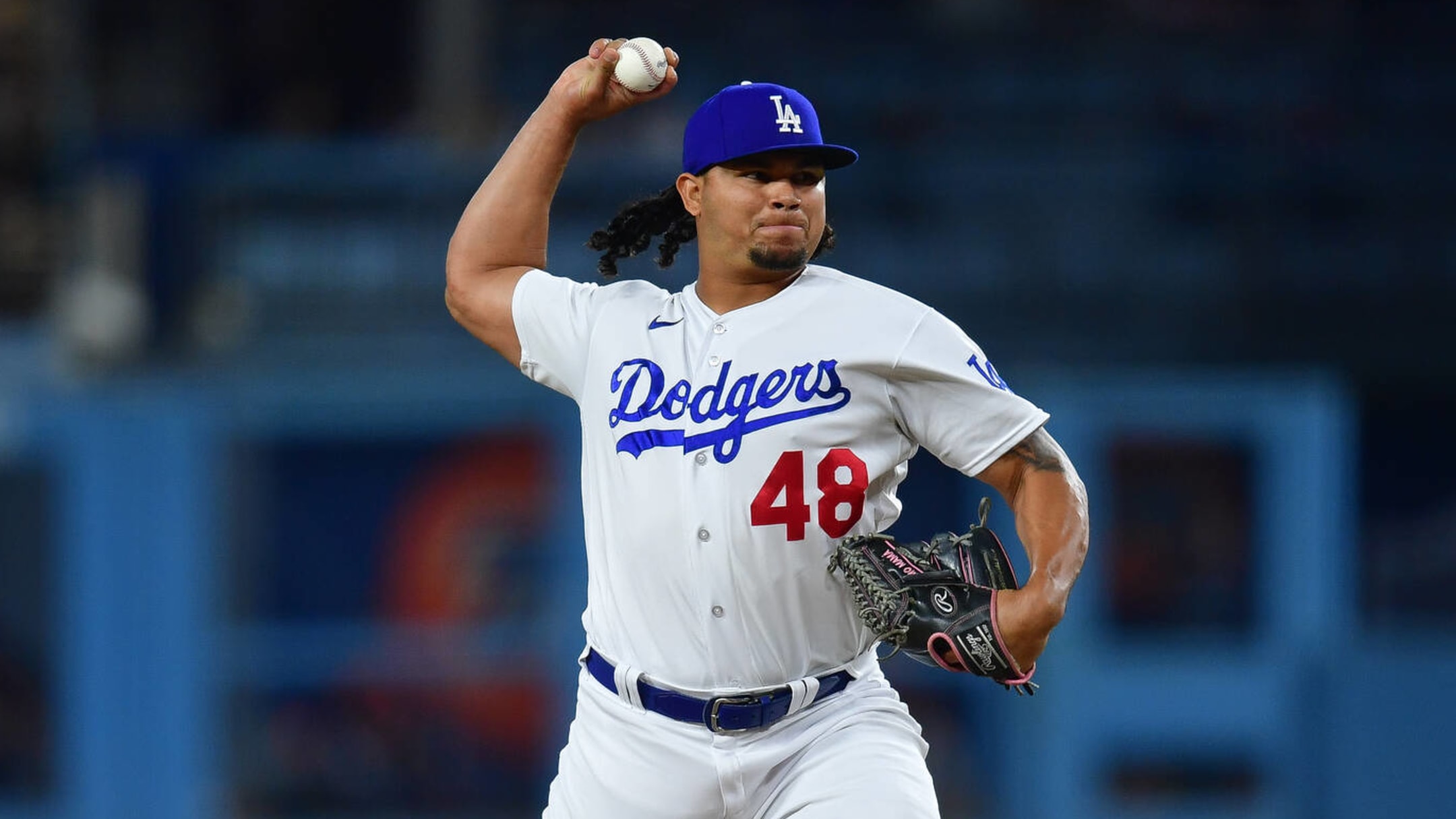 Dodger Pitcher Reunites With Player He Took Photo With as a Child