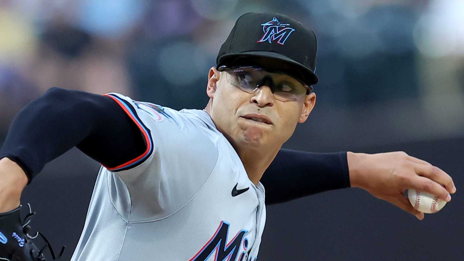 Jesus Luzardo still six weeks from throwing