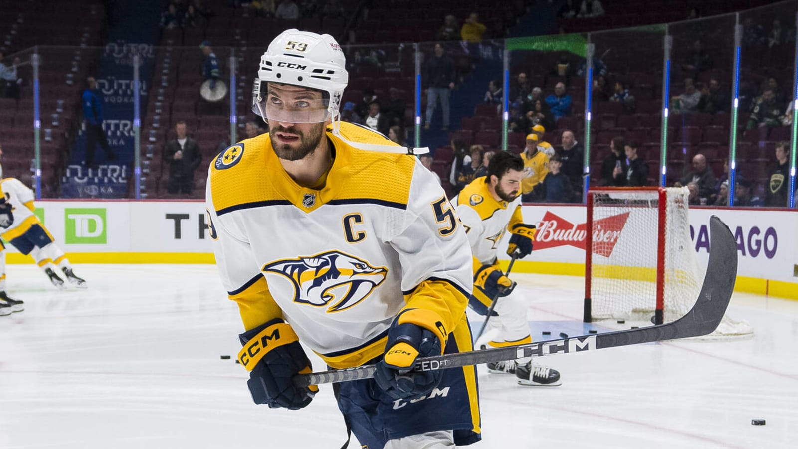 Predators recall defenseman in wake of injury to captain