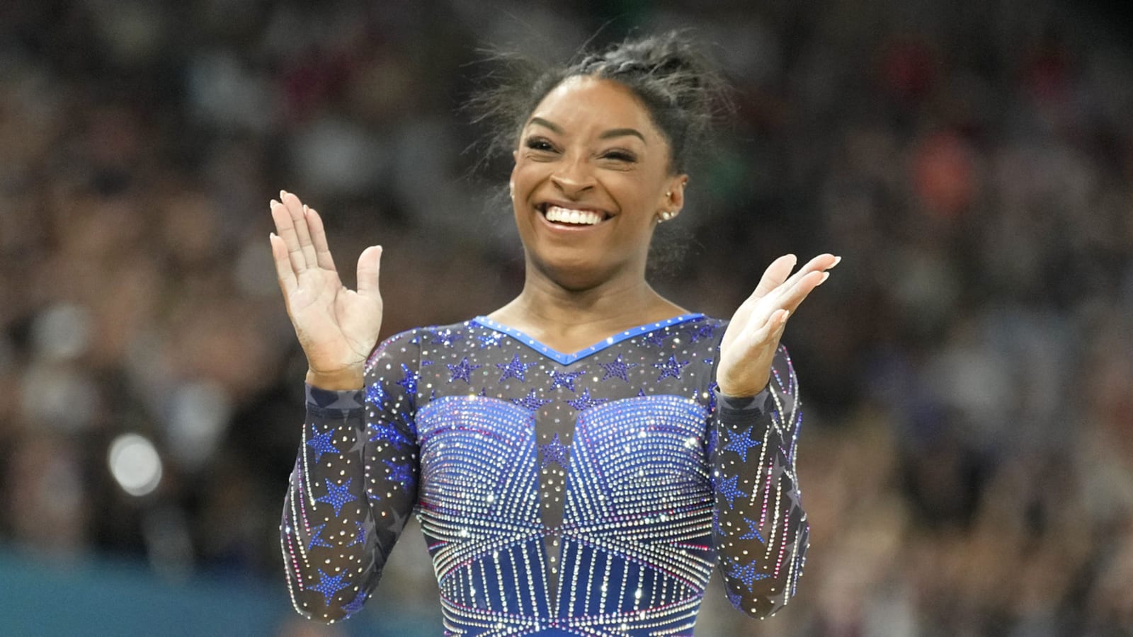 Simone Biles doesn't close door on 2028 Summer Olympics