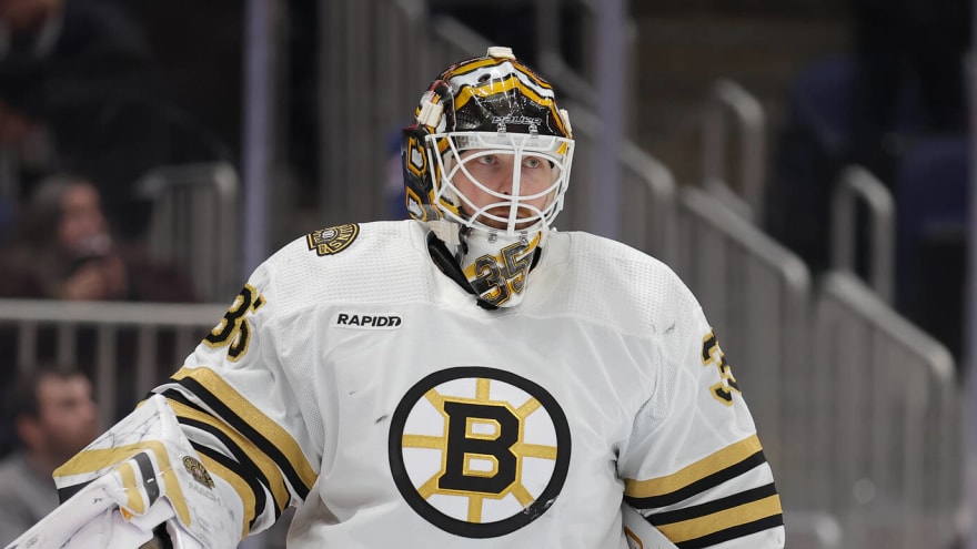 Bruins’ Jeremy Swayman, Linus Ullmark hoping to return