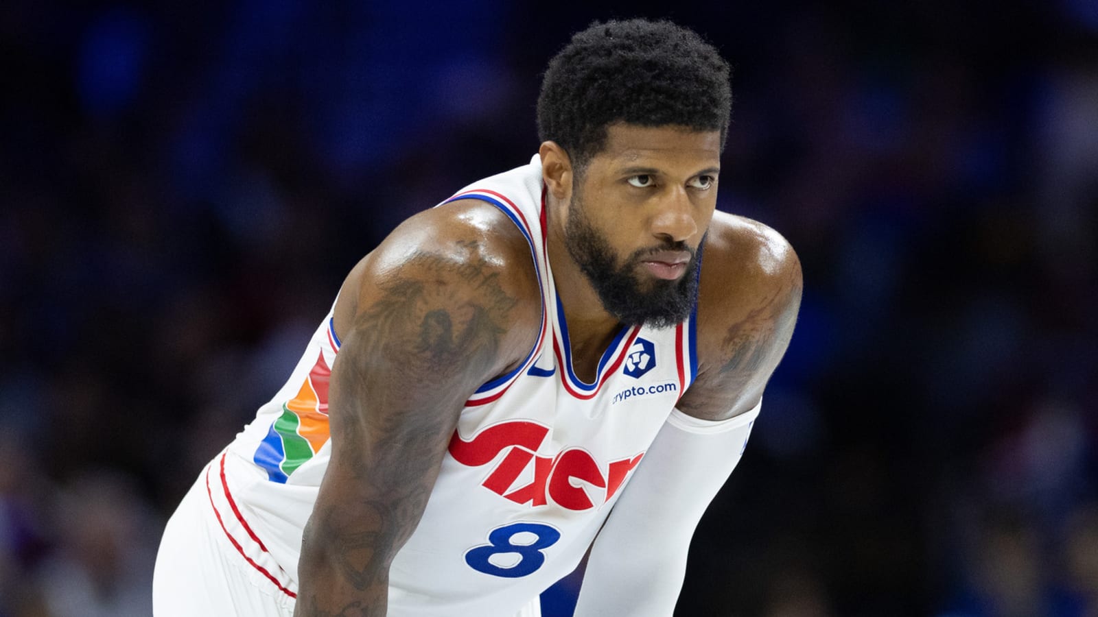76ers' Paul George weighing treatment options for injuries