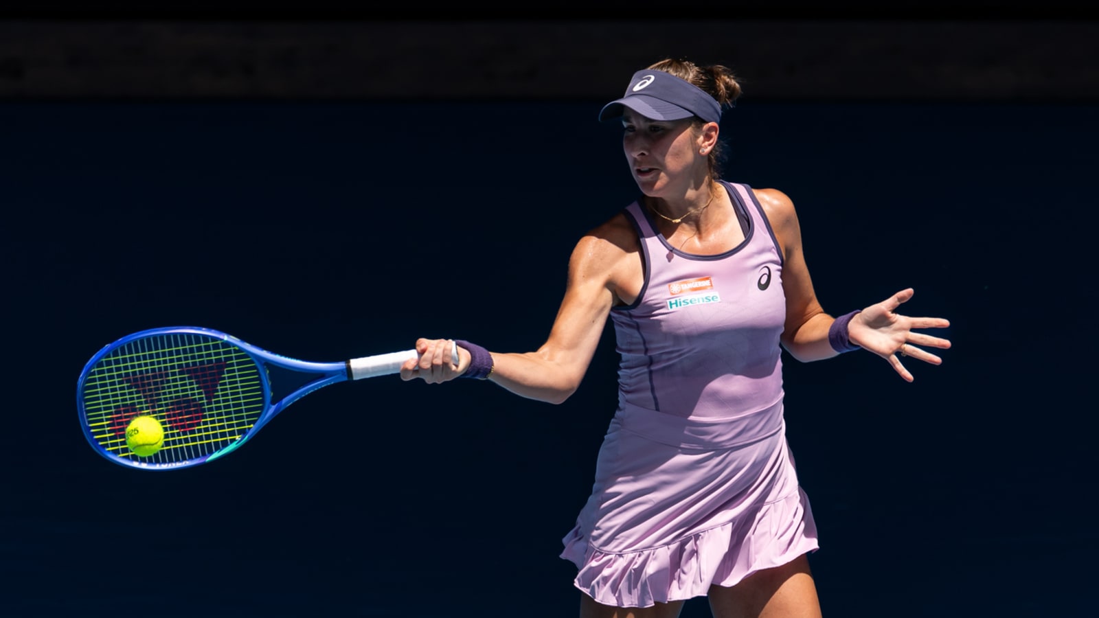Watch: Belinda Bencic’s hilarious mid-match phone mishap steals the show in Abu Dhabi