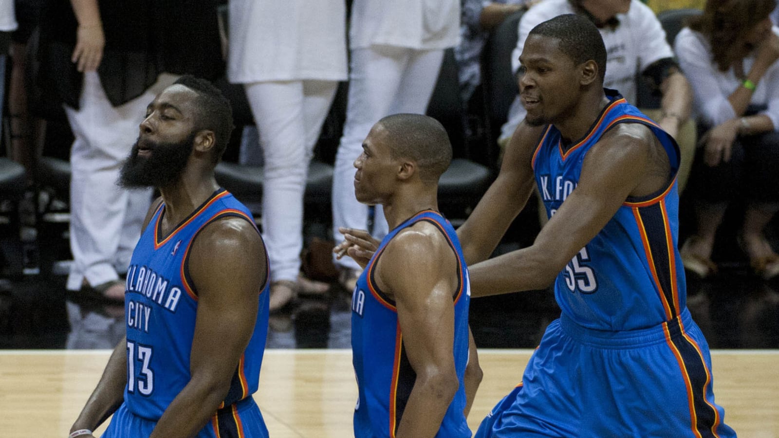 James Harden believes Thunder would have won 'at least' two NBA titles if they never split up