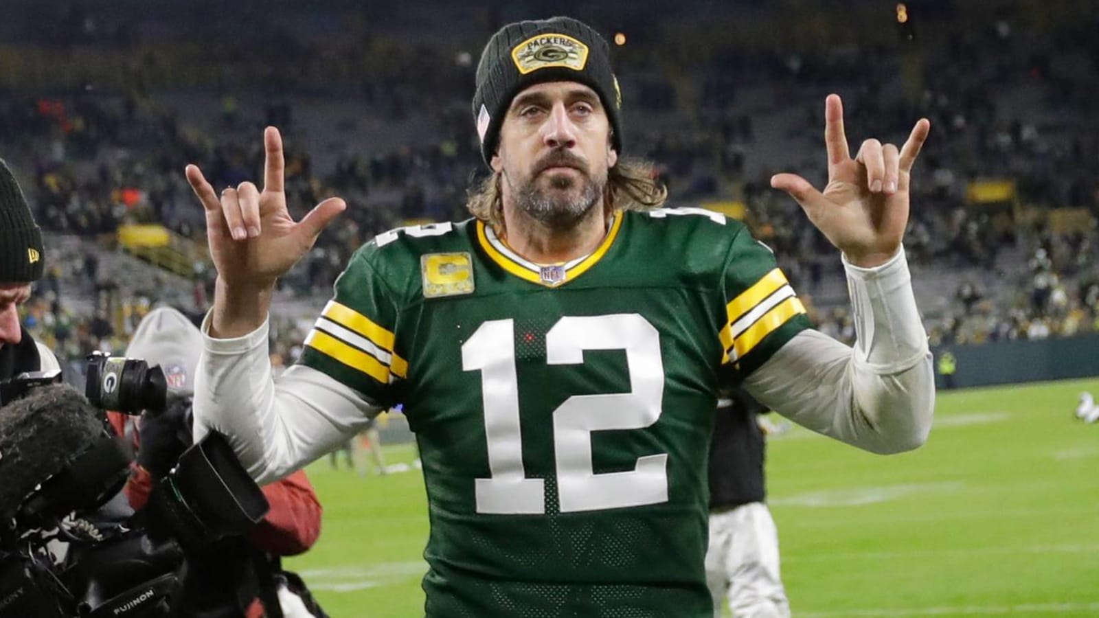Aaron Rodgers misses practice again with toe issue
