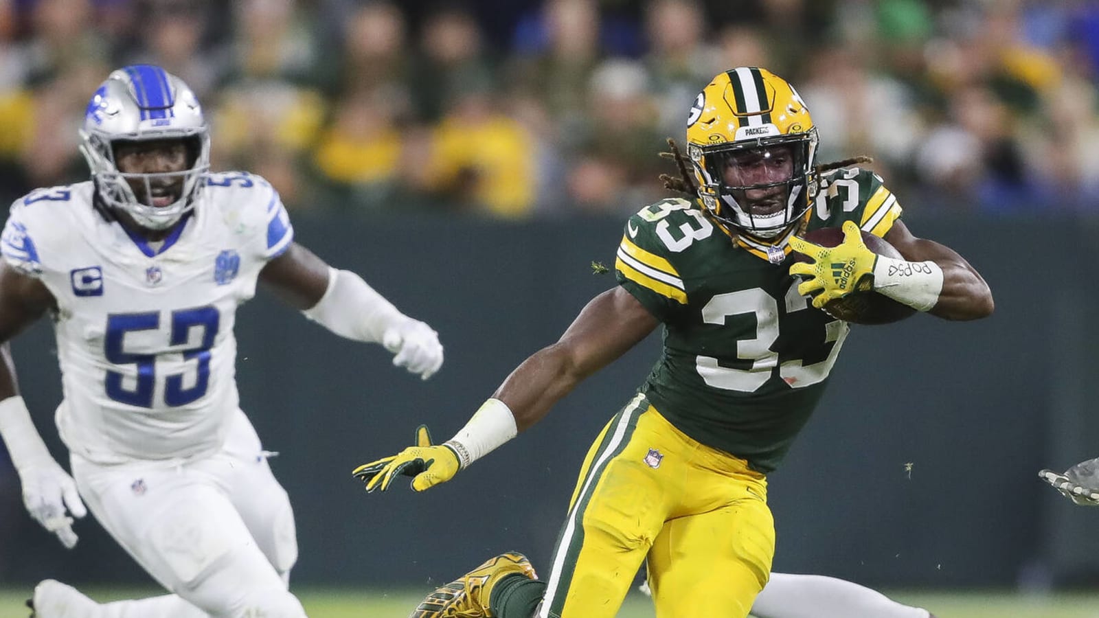 Aaron Jones has a strong message for the offense after another slow start  in Week 4