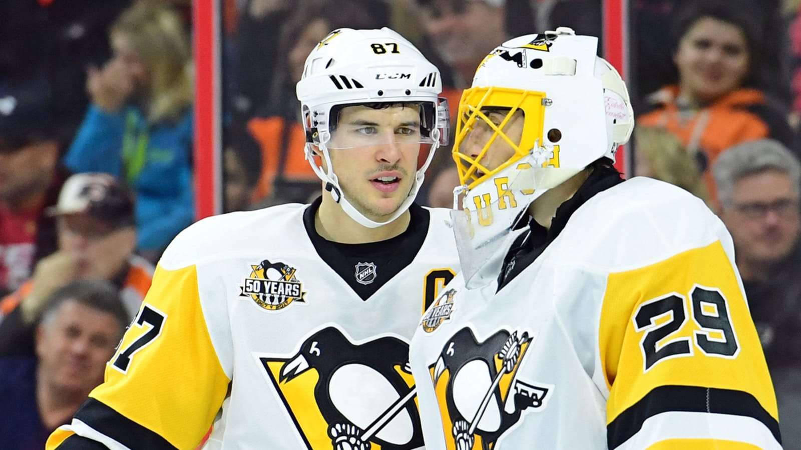 Fleury goes all out in pranking Crosby for the final time
