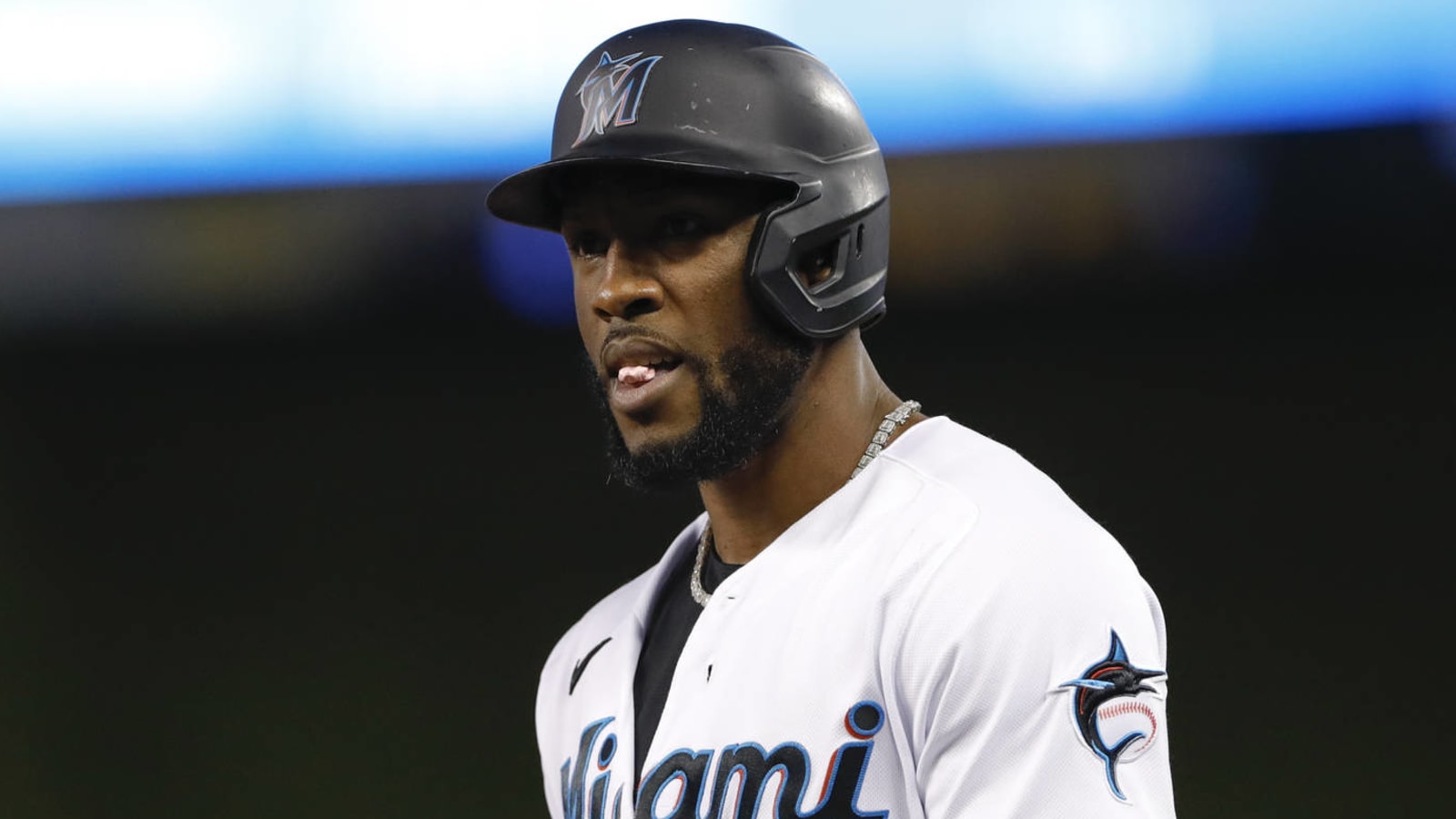 Report: Marlins' Marte, Harrison involved in clubhouse incident