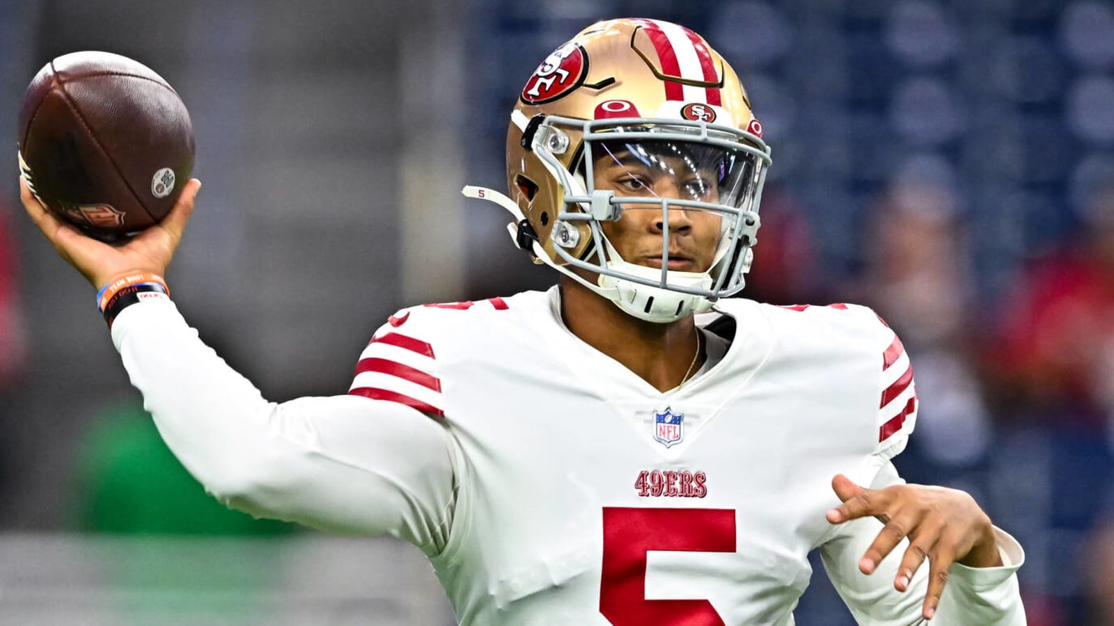 49ers' Trey Lance addresses arm fatigue rumors from 2022