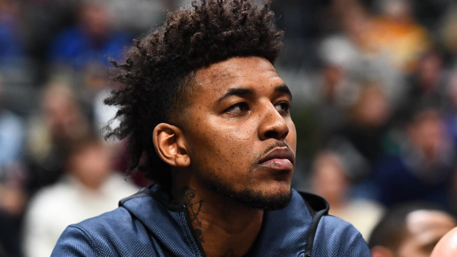 Nick Young’s boxing match stopped being pushed through ropes