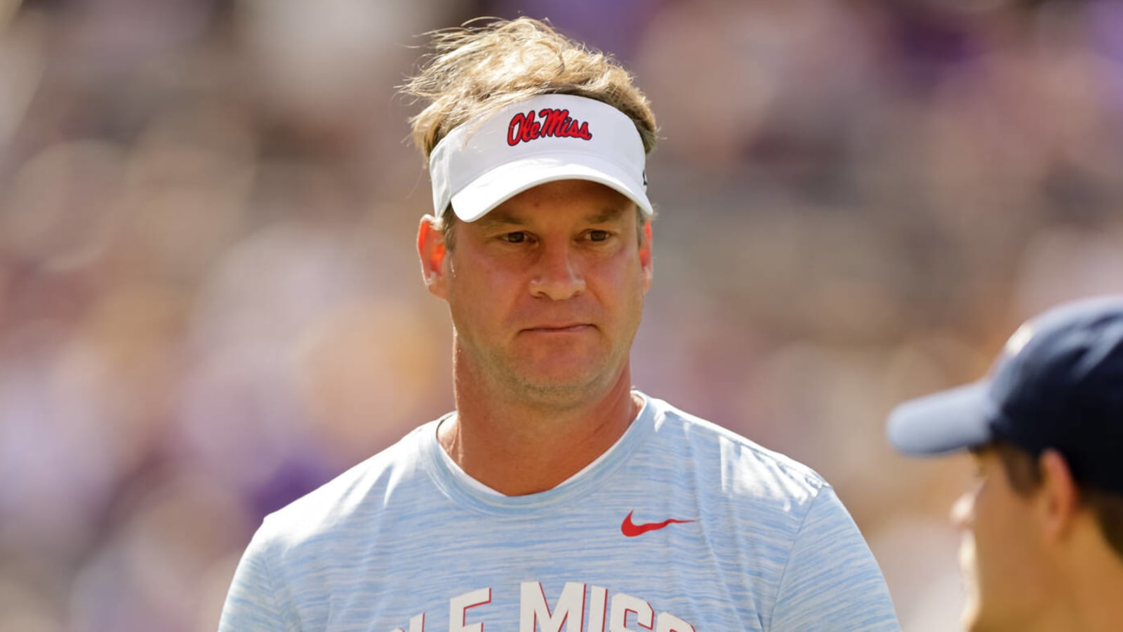 Ole Miss HC Lane Kiffin responds to questions about his job