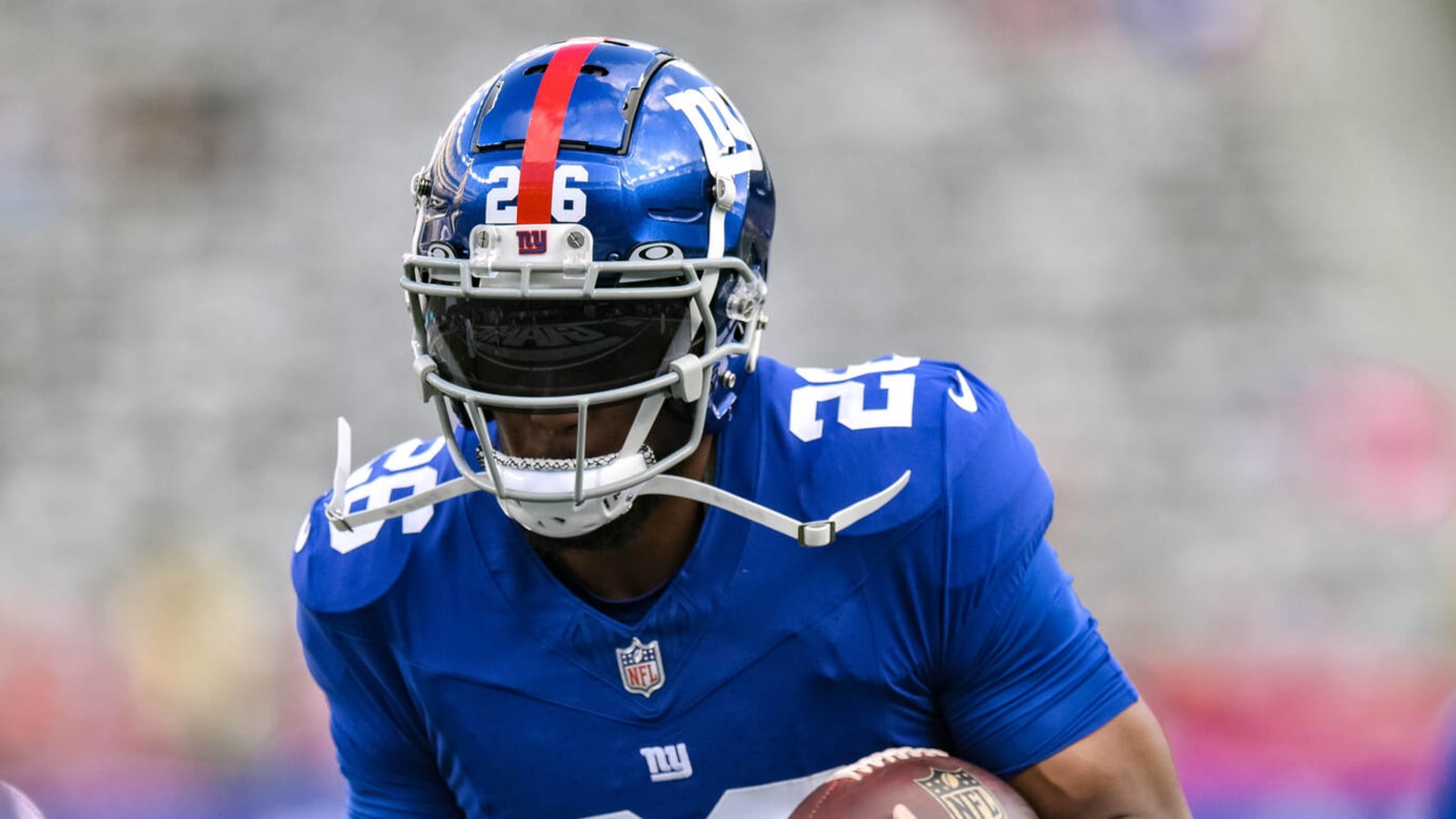 Giants' Saquon Barkley still thankful amid difficult year